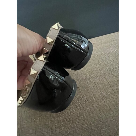 Valentino Garavani black Patent leather Rockstud Ballet Flats size 35 - Picture 11 of 11